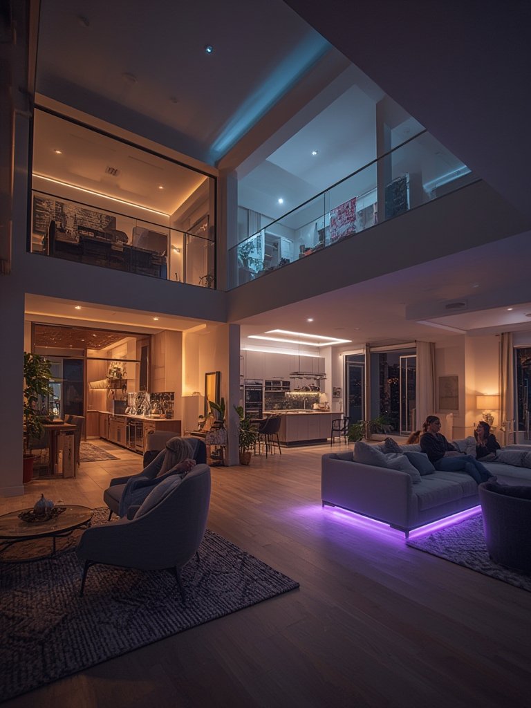 Smart home lighting systems - Illustration 3