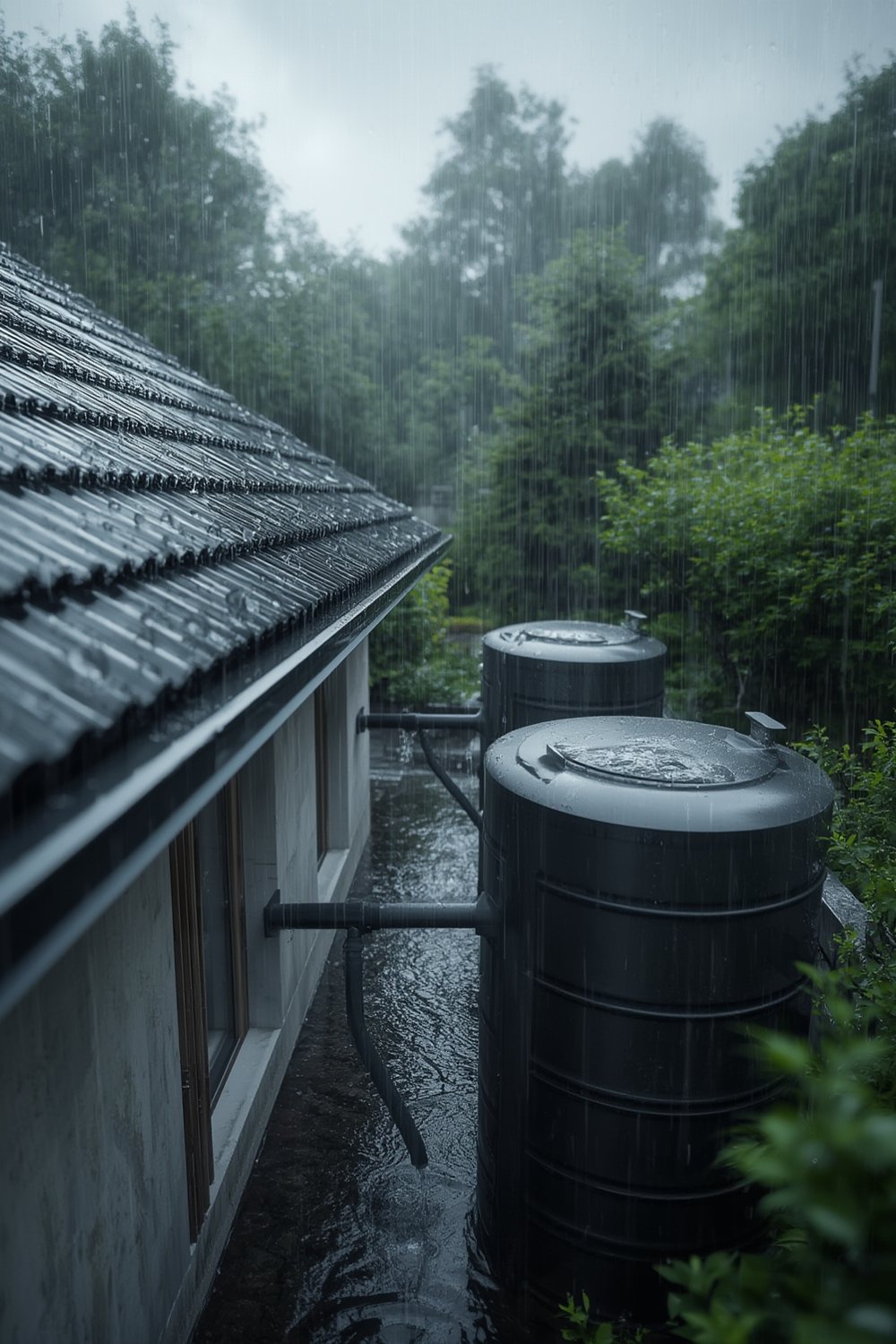 Rainwater harvesting system - Illustration 1