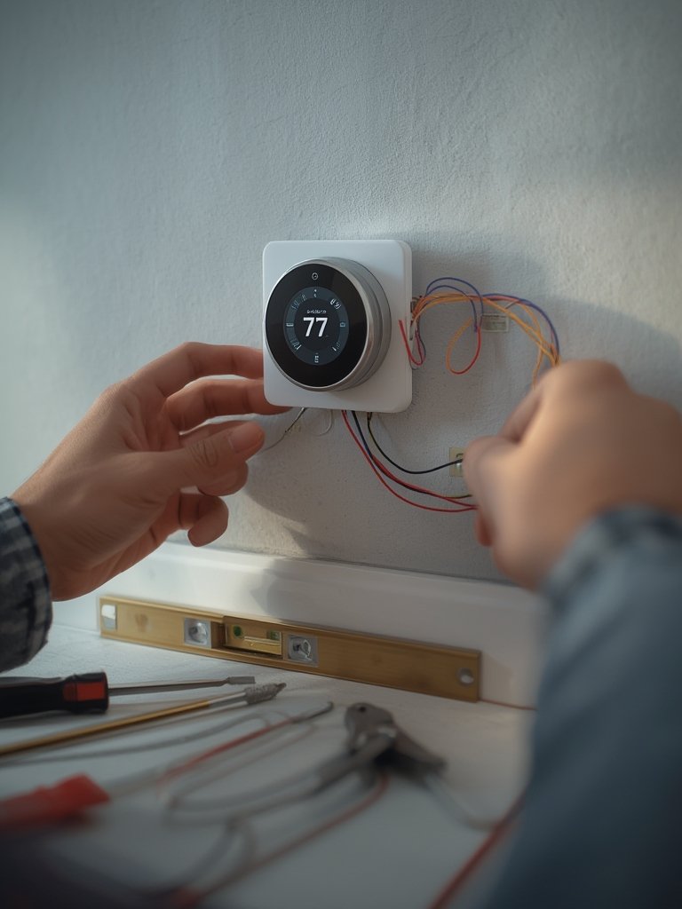 Smart thermostat installation - Illustration 2