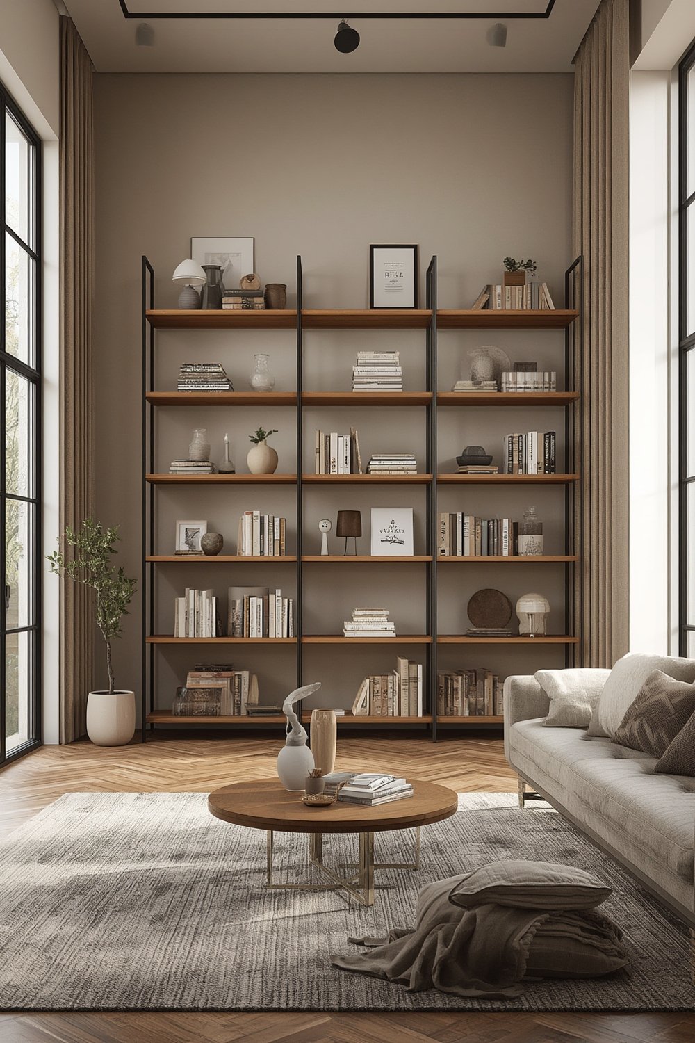 ladder bookshelf product view