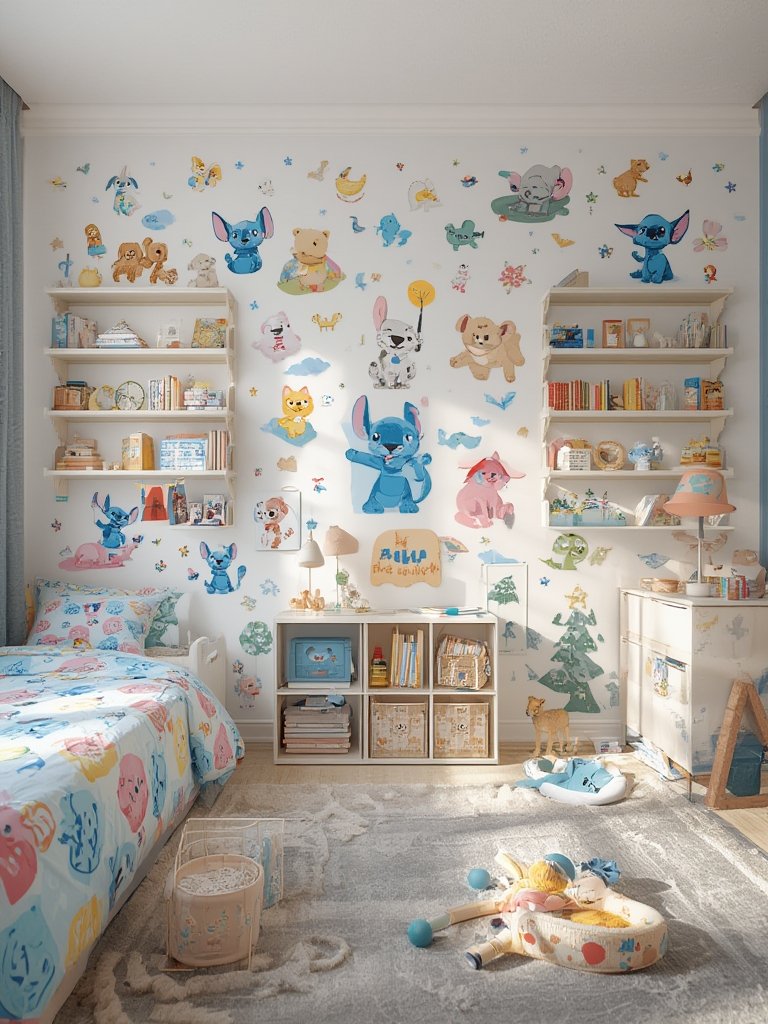 Bluey Decals: 10 Ultimate Steps For Amazing Walls In 2026 2 Bluey decals in action