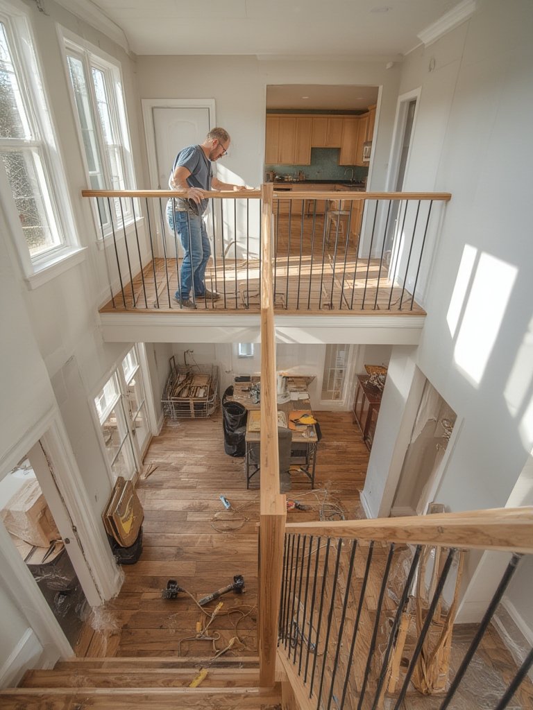 split level home remodel - Illustration 2