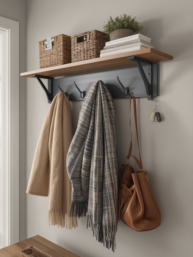 coat rack in action