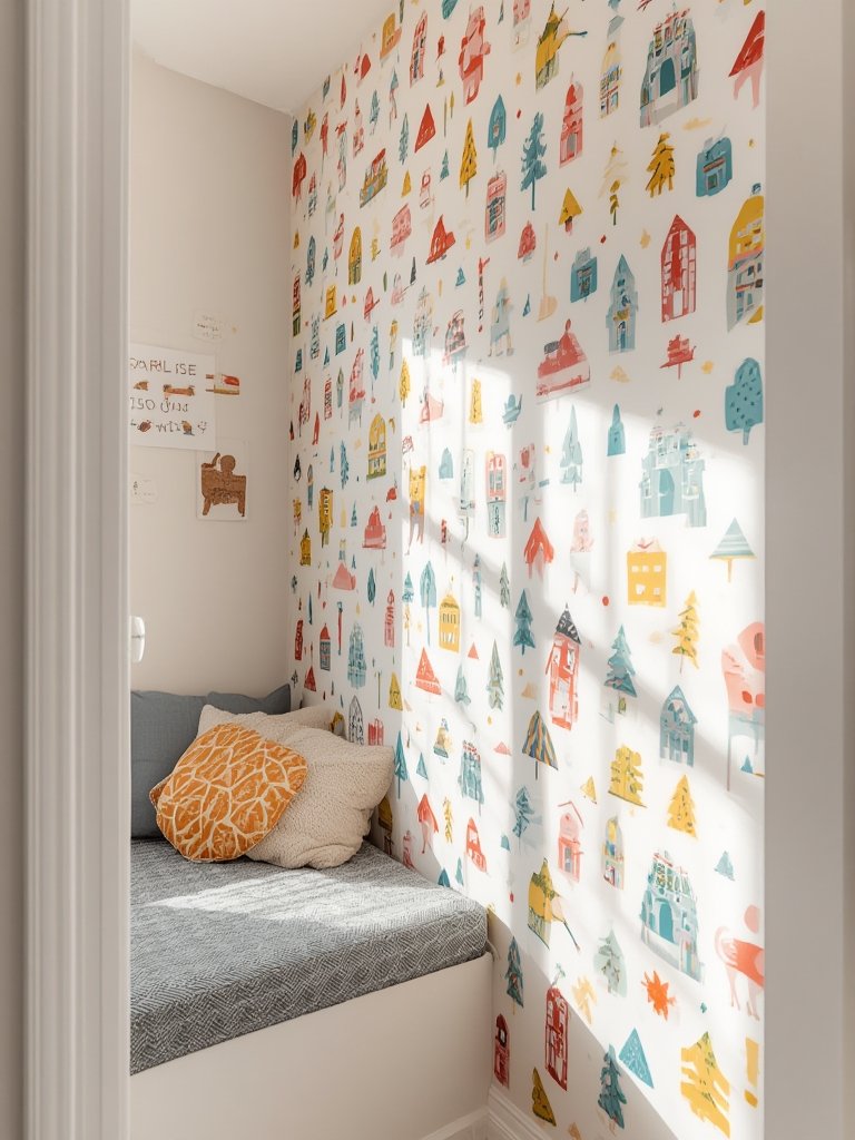 wall decals in action